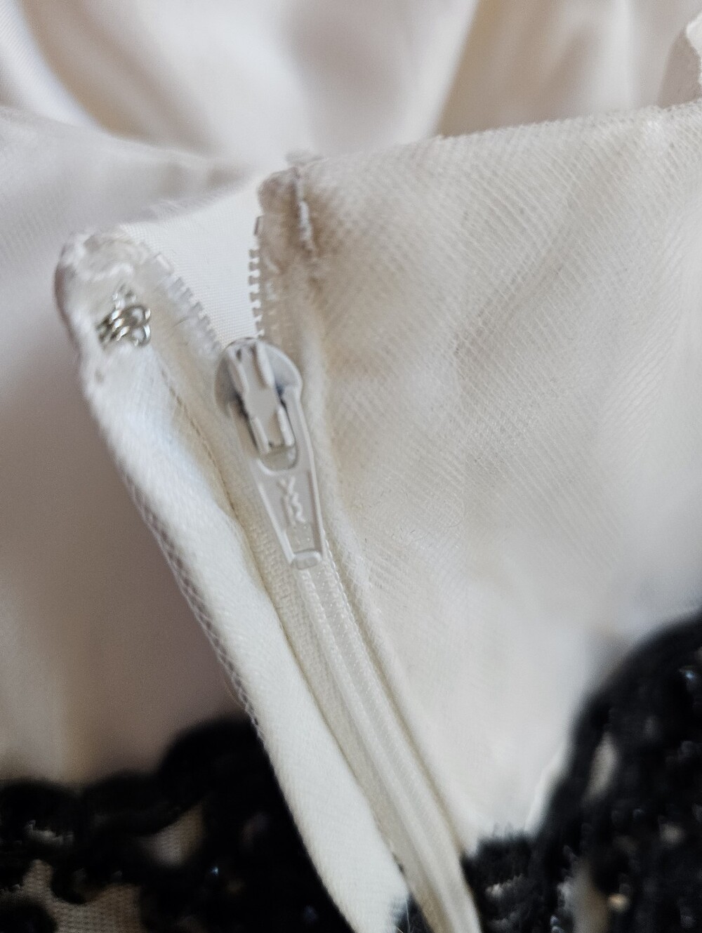 20W NWT Tea-length Strapless Gown / Black Lacey Bolero Jacket Sold Seperately - Picture 10 of 12